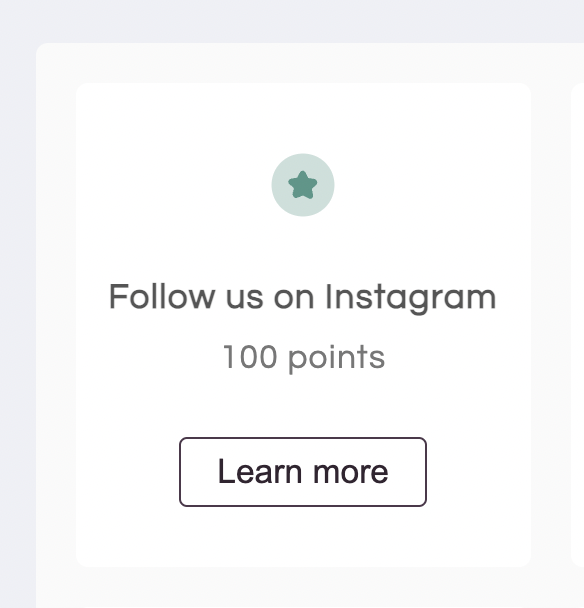 LoyaltyLion points for following on IG