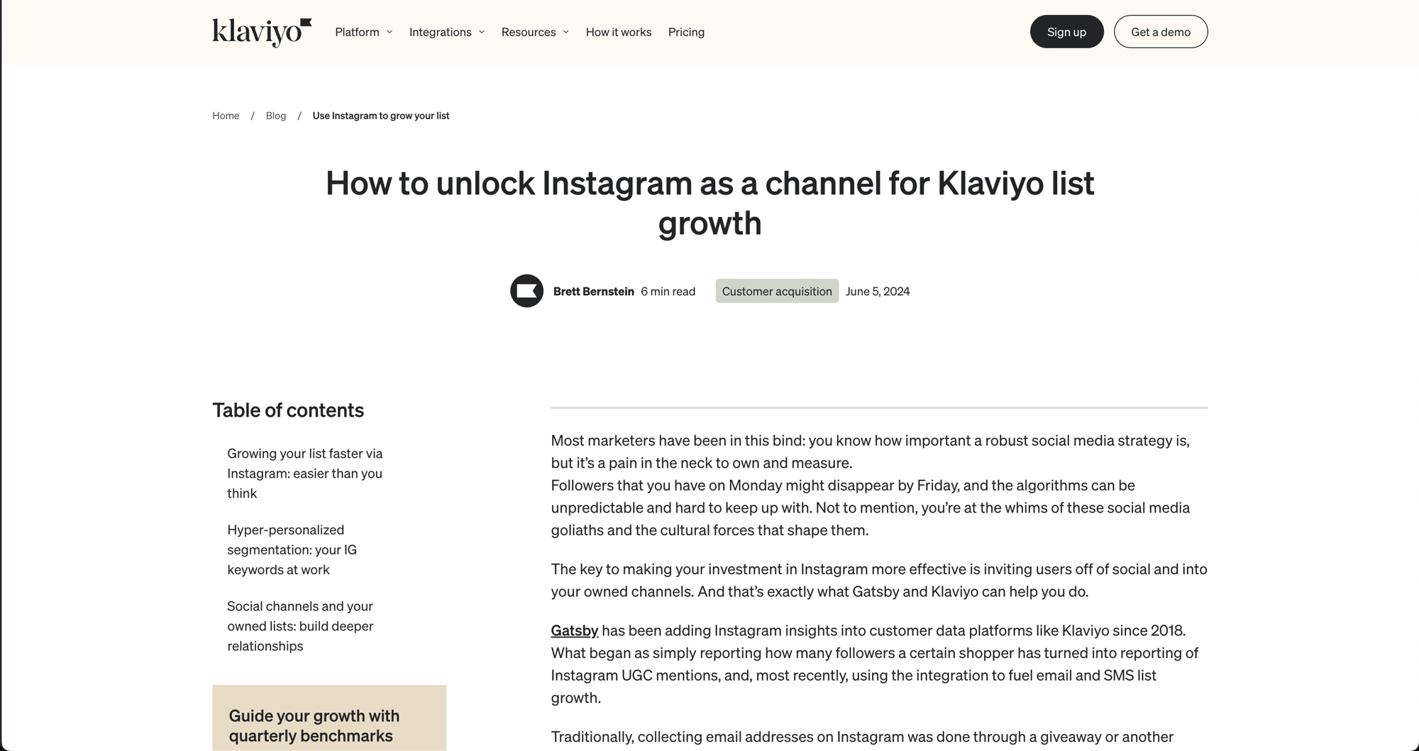 How to unlock Instagram as a channel for Klaviyo list growth Klaviyo Blog